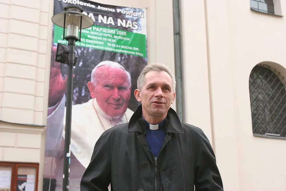 Ksiądz Mieczysław Puzewicz z Lublina