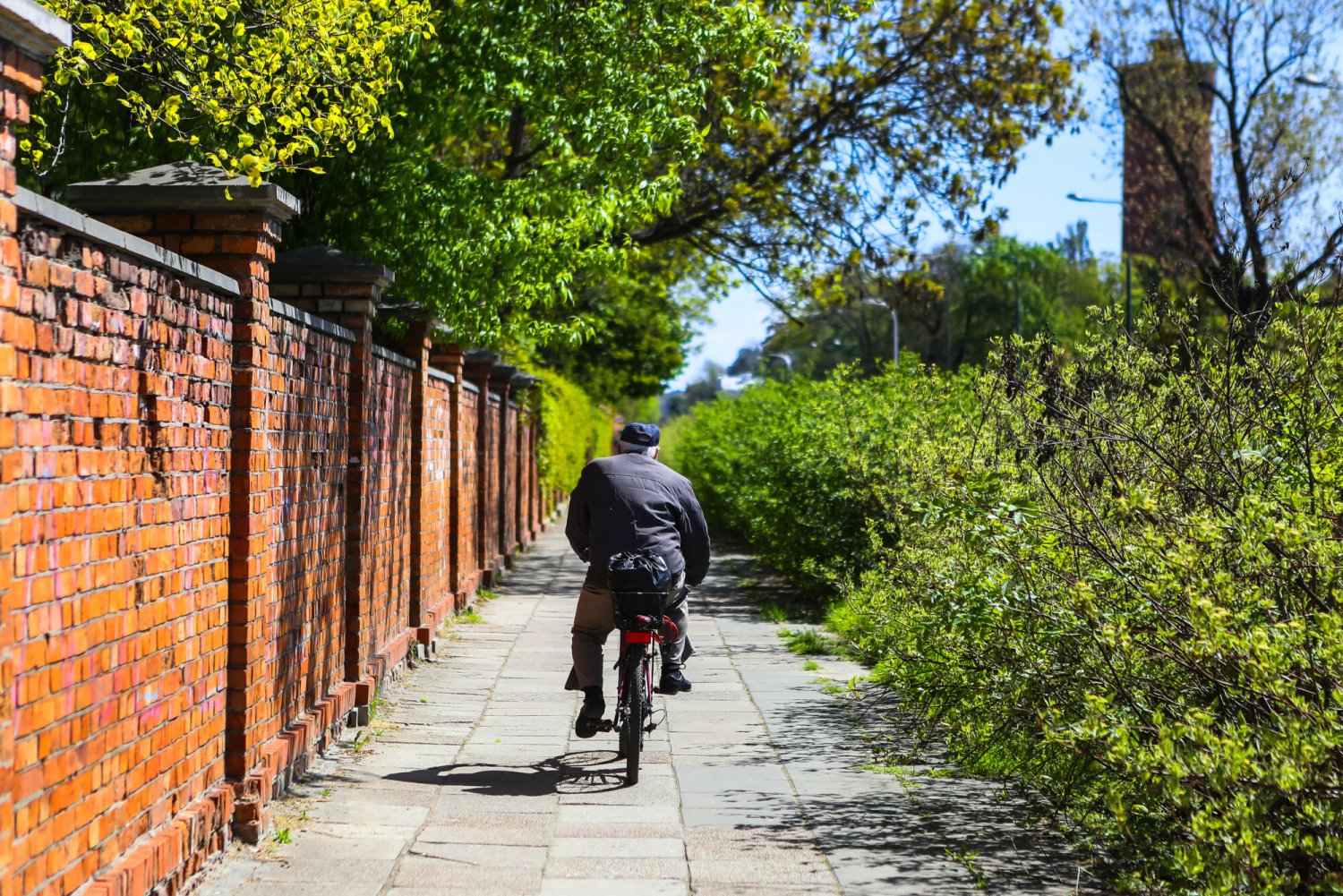 Kiedy rowerzysta może jeździć rowerem po chodniku?