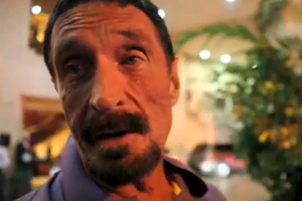 John McAfee został zatrzymany w Gwatemali.