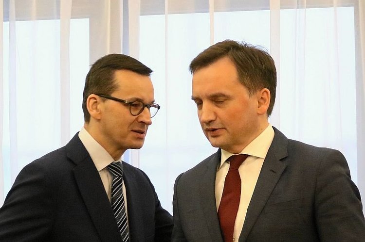 Ustawa Bezkarność plus jest przyczyną sporu Ziobry z Morawieckim.