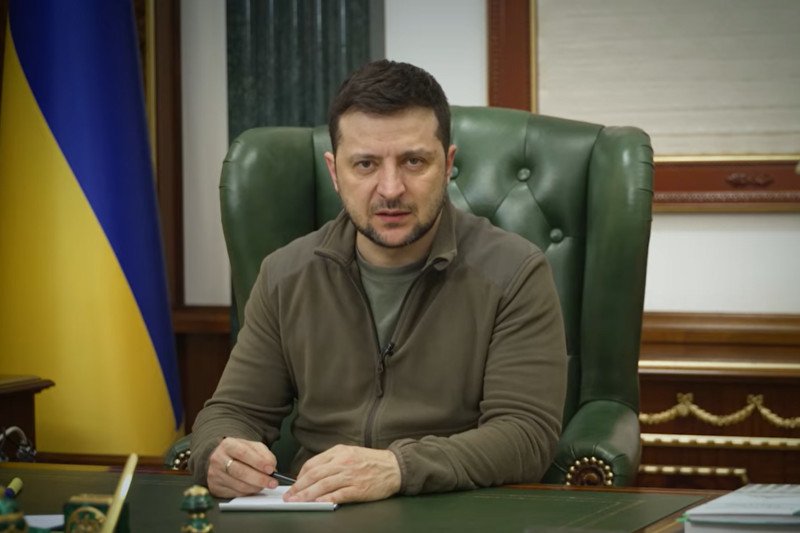 Wołodymyr Zełenski: Działania Rosjan przypominają praktyki stosowane przez ISIS