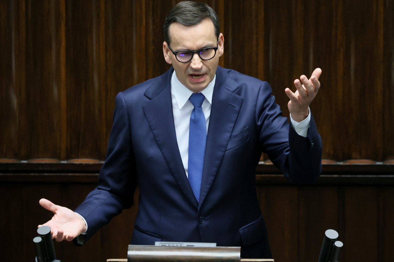 Mateusz Morawiecki w Sejmie.