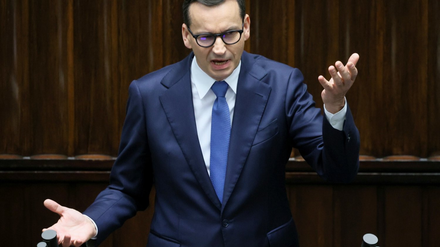 Mateusz Morawiecki w Sejmie.