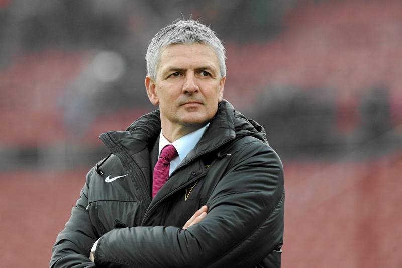 Trener Pogoni Szczecin Dariusz Wdowczyk