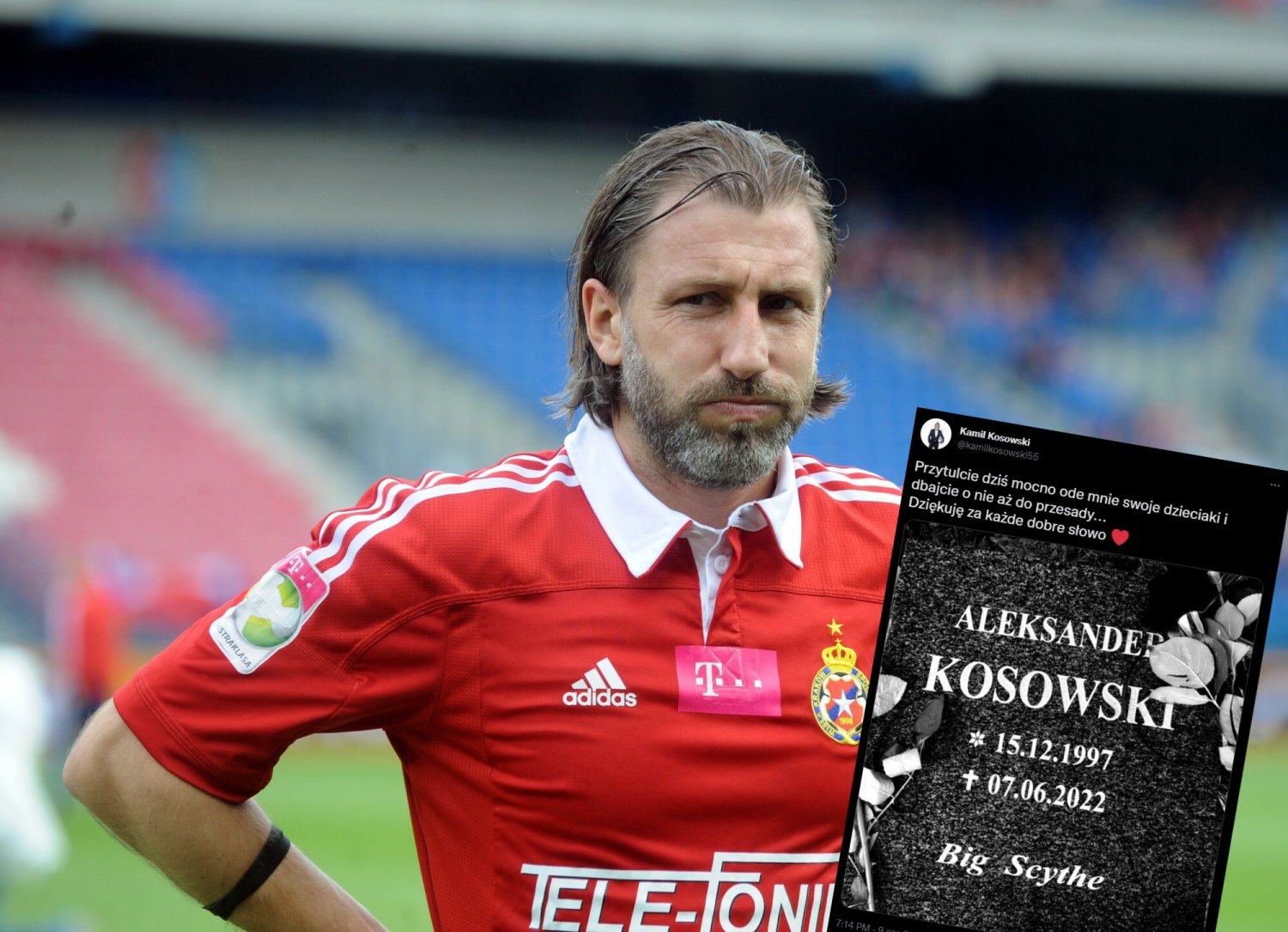 Kamil Kosowski wzruszającym wpisem pożegnał zmarłego syna Aleksandra