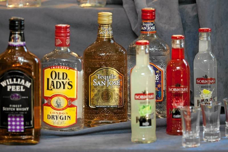 Alkohole wysokoprocentowe