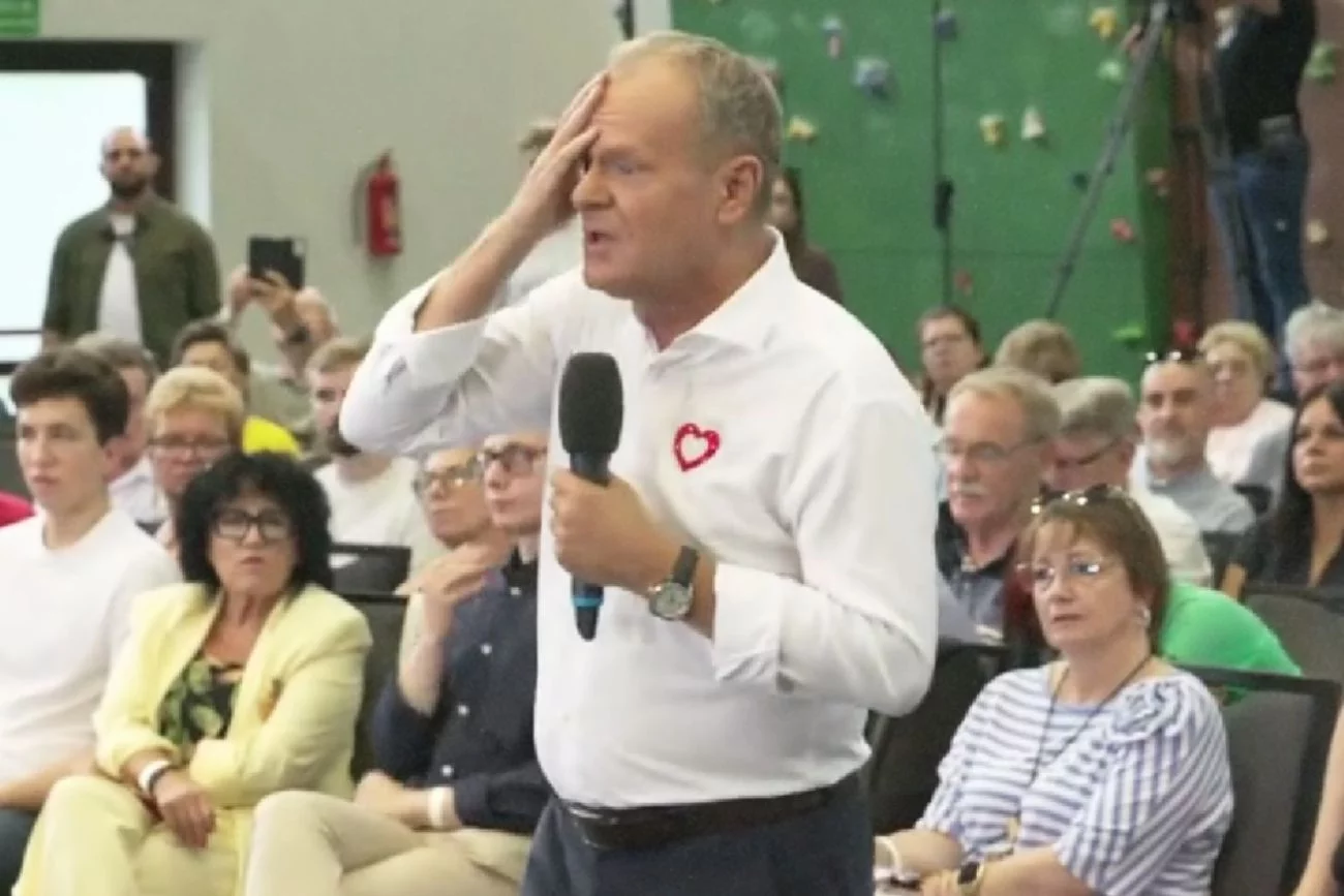 Donald Tusk w Pabianicach