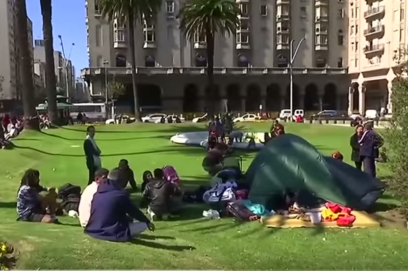 Tak Syryjczycy protestują w Urugwaju