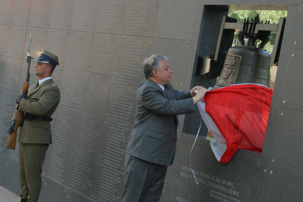 Uroczyste otwarcie Muzeum Powstania Warszawskiego, 31 VII 2004.