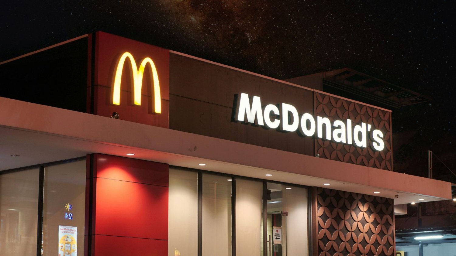 Restauracja McDonald's, logo, fast food