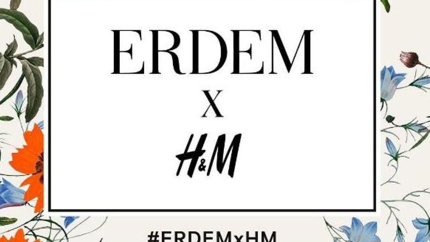 H&M wyjawiło wreszcie pilnie strzeżony sekret: kolejną ekskluzywną kolekcję stworzy ERDEM – mieszkający w Londynie projektant uwielbiany zarówno przez gwiazdy, jak i świat mody.