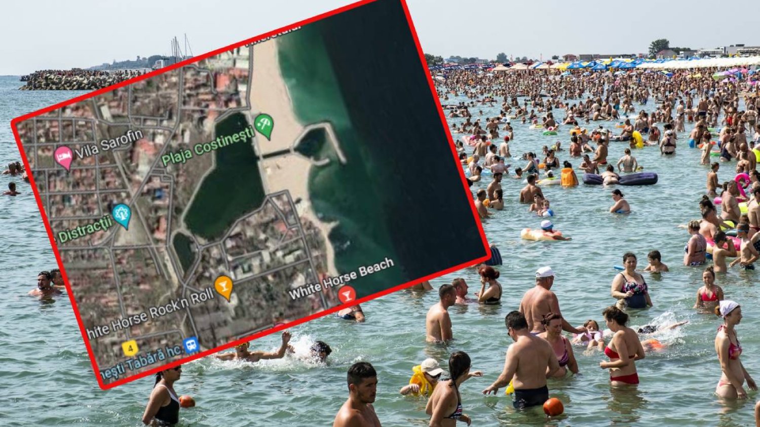 Wybuch na plaży w Rumunii. Eksplozja miny morskiej