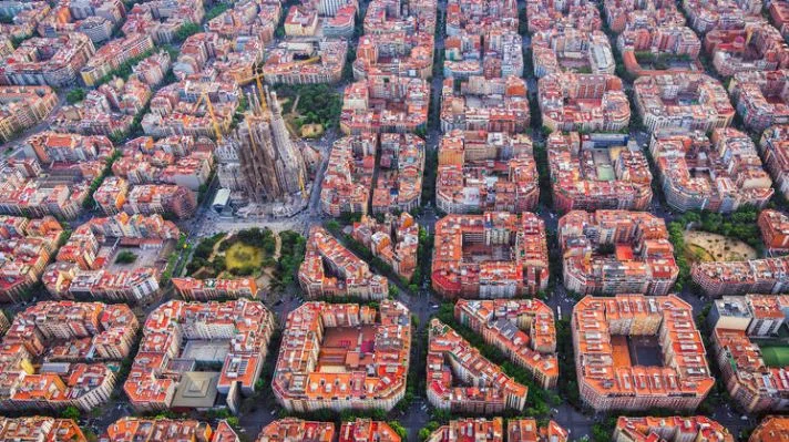 Dzielnica Eixample.