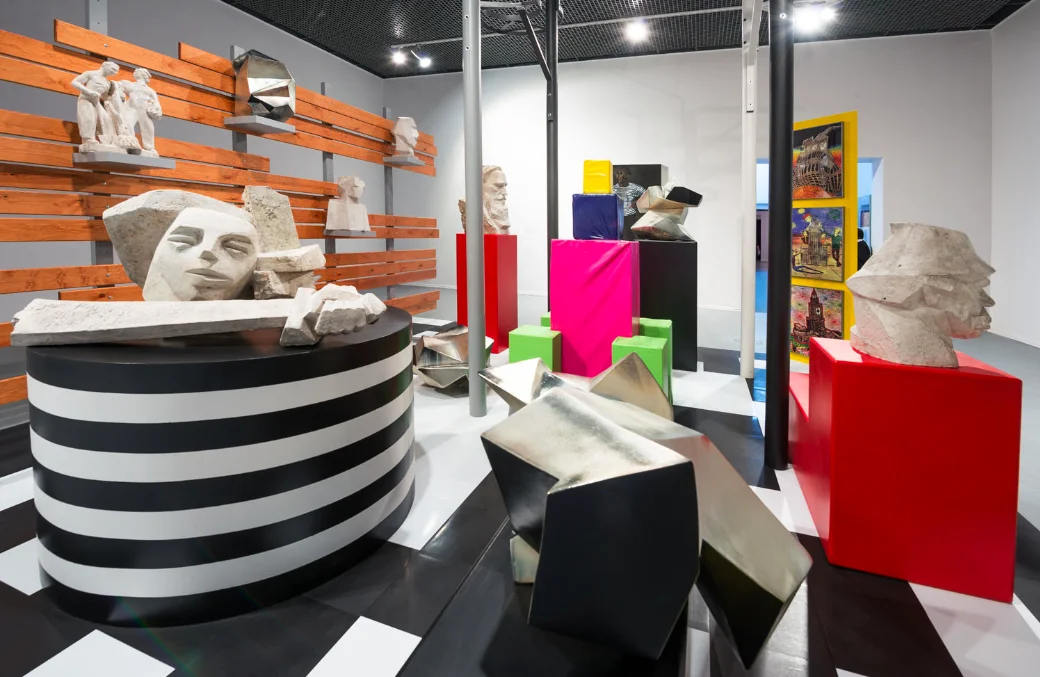 Matthew Darbyshire, Warsztat publiczny, 2008-2013, dzięki uprzejmości Herald Street and Katy Bentall / Karol Thorek Collection, foto: Bartosz Górka