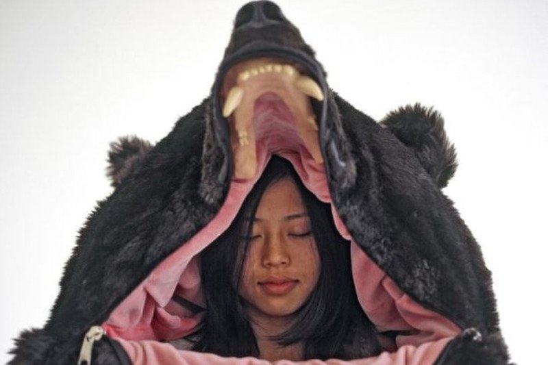 Śpiwór "Sleeping Bear" prezentuje się bardzo ciekawie