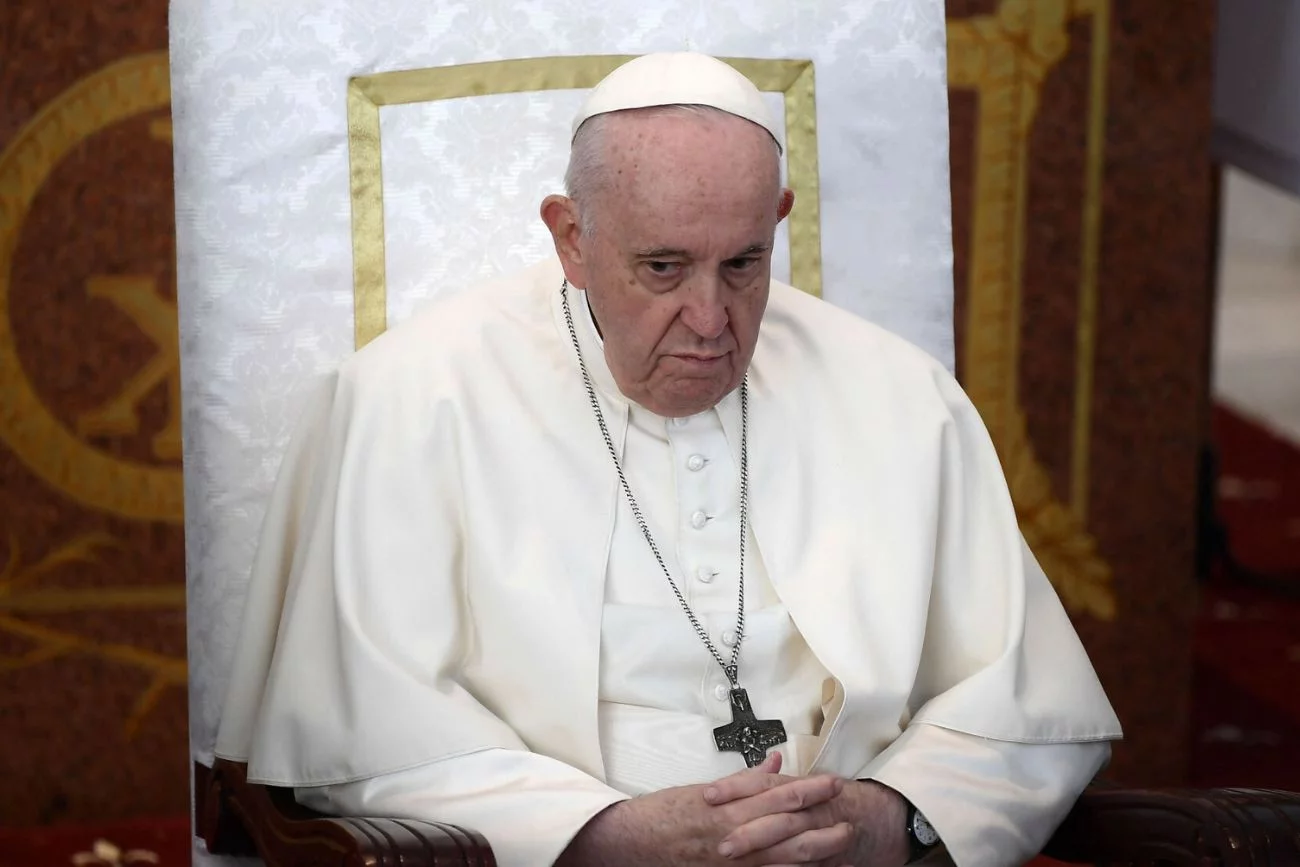 Papież Franciszek.