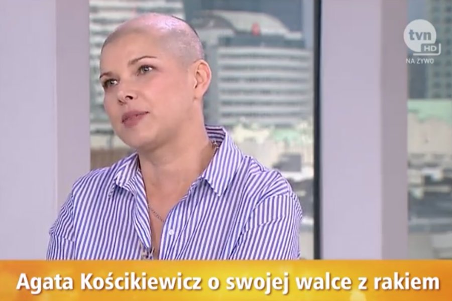 Agata Kościkiewicz opowiedziała o zmaganiach z wyjątkowo złośliwą odmianą raka - obłoniakiem.