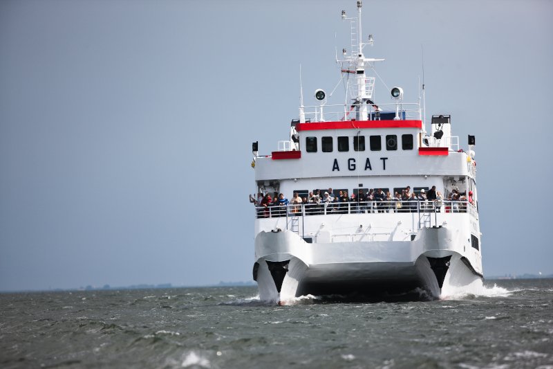 Impreza Big Boat Party z 12 lipca odbywała się na pokładzie katamaranu "Agat" należącego do Żeglugi Gdańskiej.