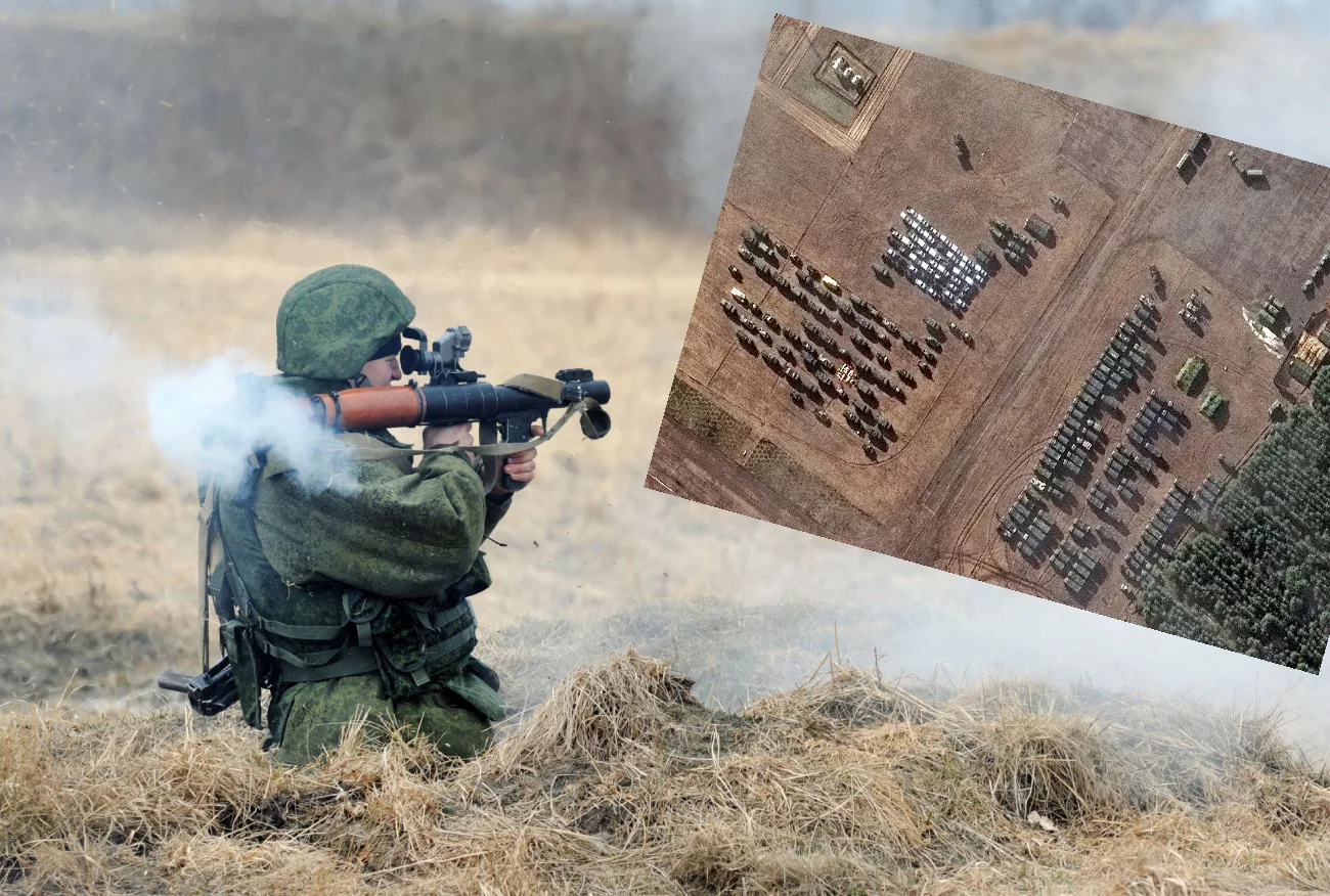 Sto pojazdów na granicy Białoruś-Ukraina. Rosja mobilizuje siły