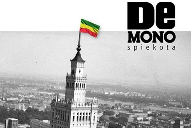 Okładka najnowszej płyty zespołu De Mono. Uwaga parzy!