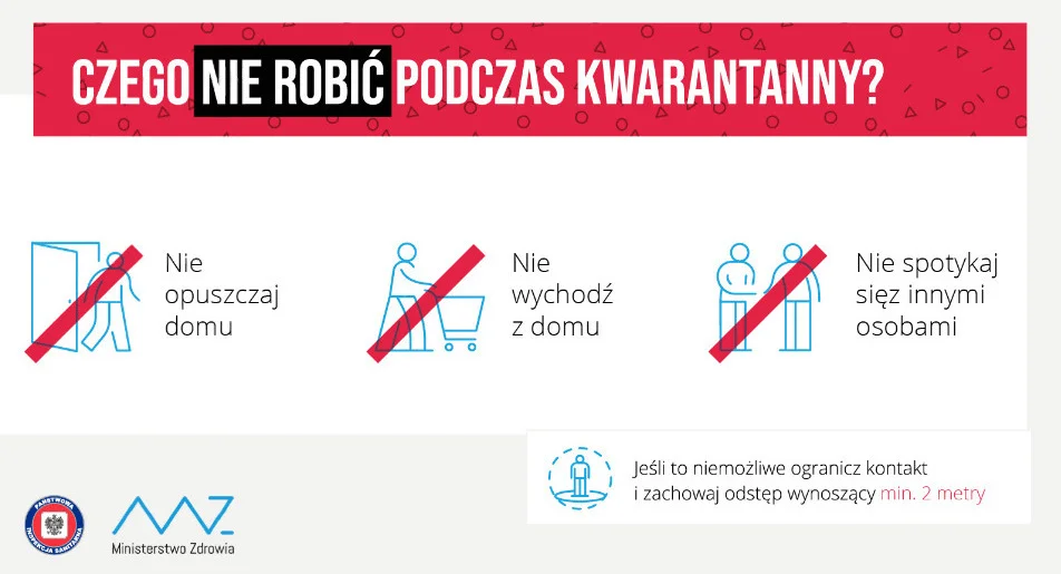 Narodowa kwarantanna. Czego nie wolno?