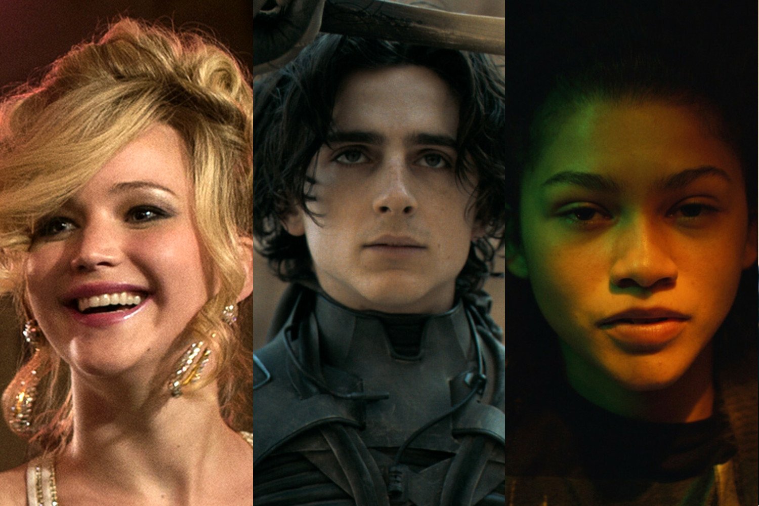Jennifer Lawrence, Timothee Chalamet, Zendaya