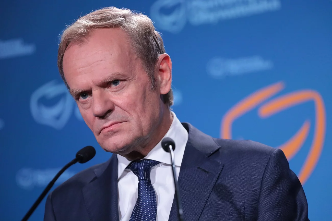 Jarosław Olechowski z TVP skrytykował zachowanie Donalda Tuska.
