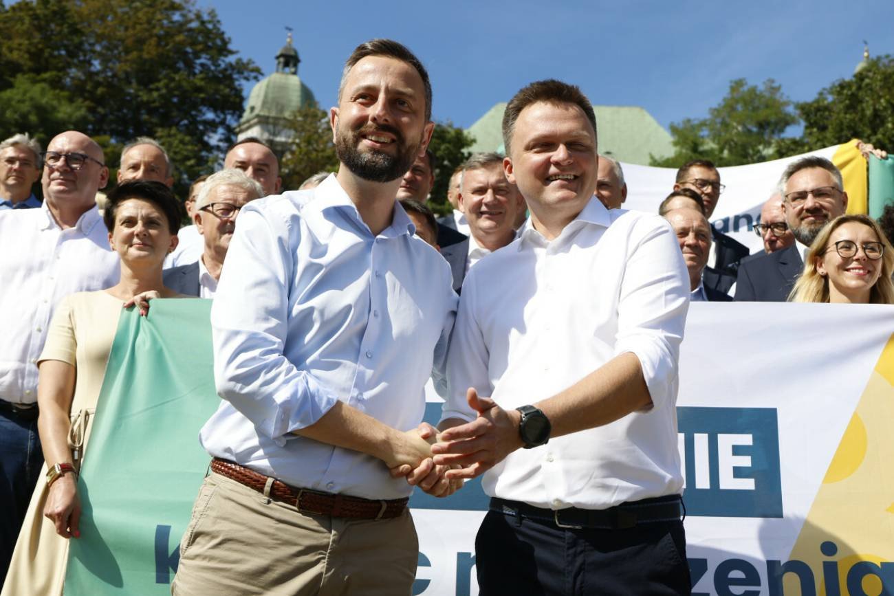 Władysław Kosiniak–Kamysz i Szymon Hołownia.