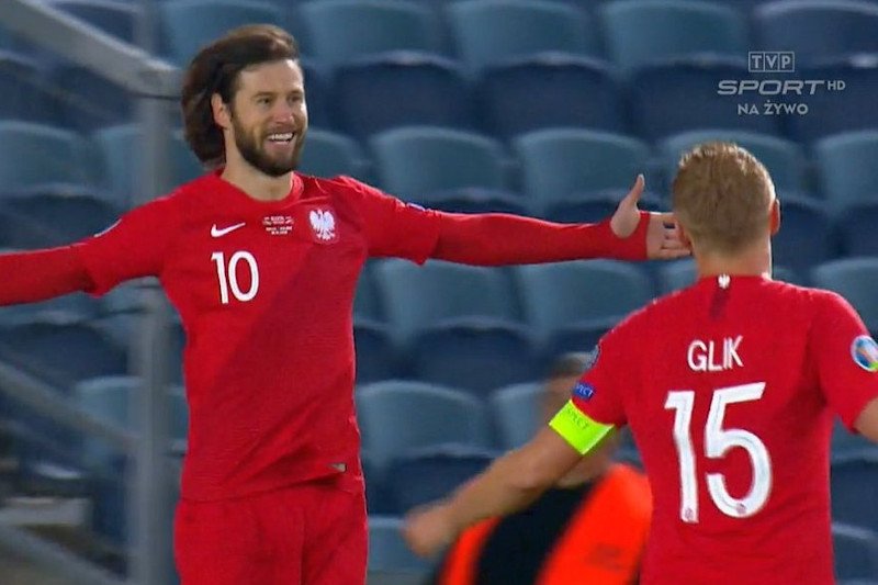 Pierwszą bramkę dla Polaków strzelił Grzegorz Krychowiak.
