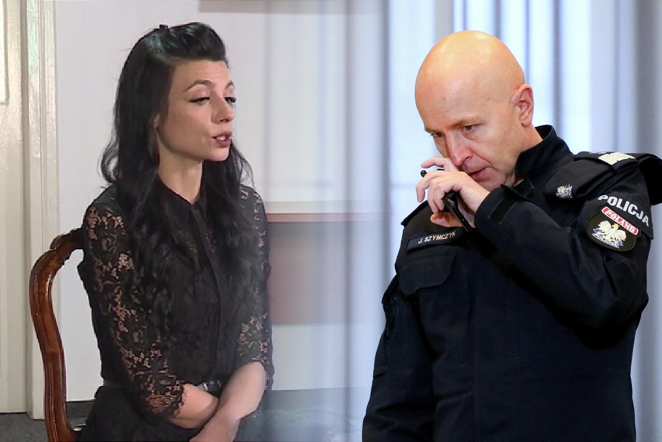 Joanna Parniewska  z Krakowa i szef KGP Jarosław Szymczyk