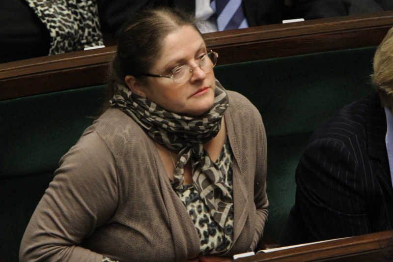 Krystyna Pawłowicz chciała, by sąd i prokuratura usunęły jej "spi***alaj" z sejmowego stenogramu.