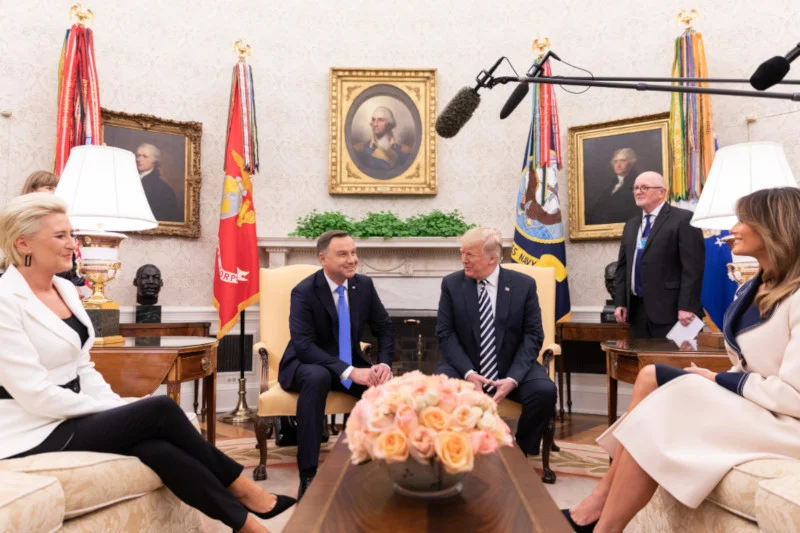 Prezydent Andrzej Duda z wizytą w Białym Domu.