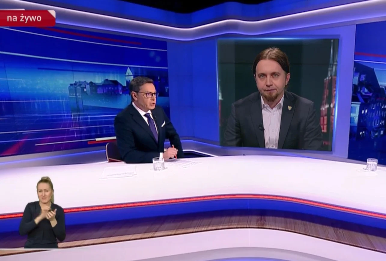 Spięcie w "Gościu Wiadomości" TVP. Poszło o aferę ws. działki Morawieckiej.