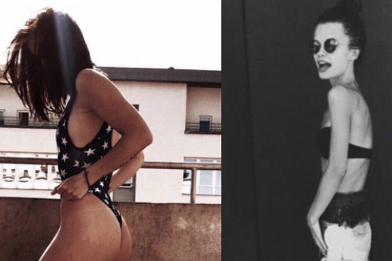 Pola Bogdańska wstawiła fotografie z czasów, gdy chorowała na anoreksję