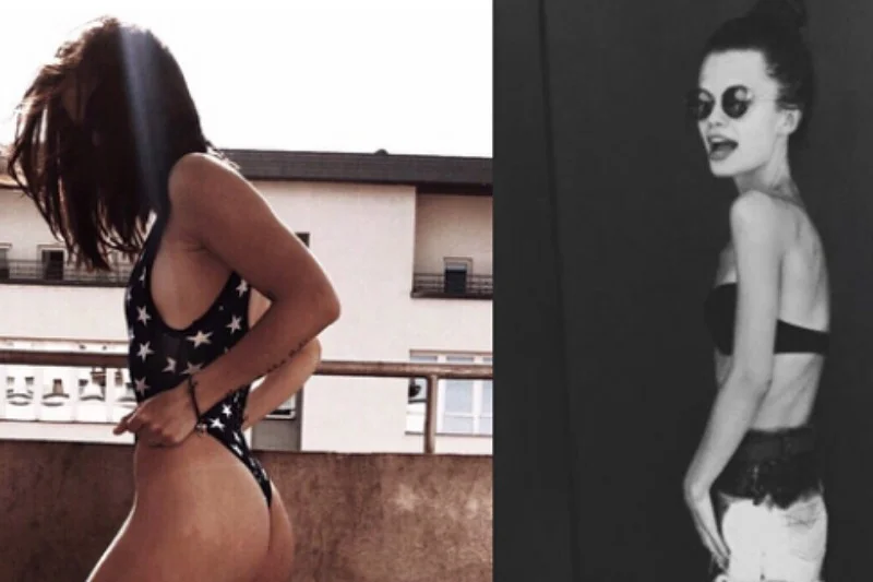Pola Bogdańska wstawiła fotografie z czasów, gdy chorowała na anoreksję