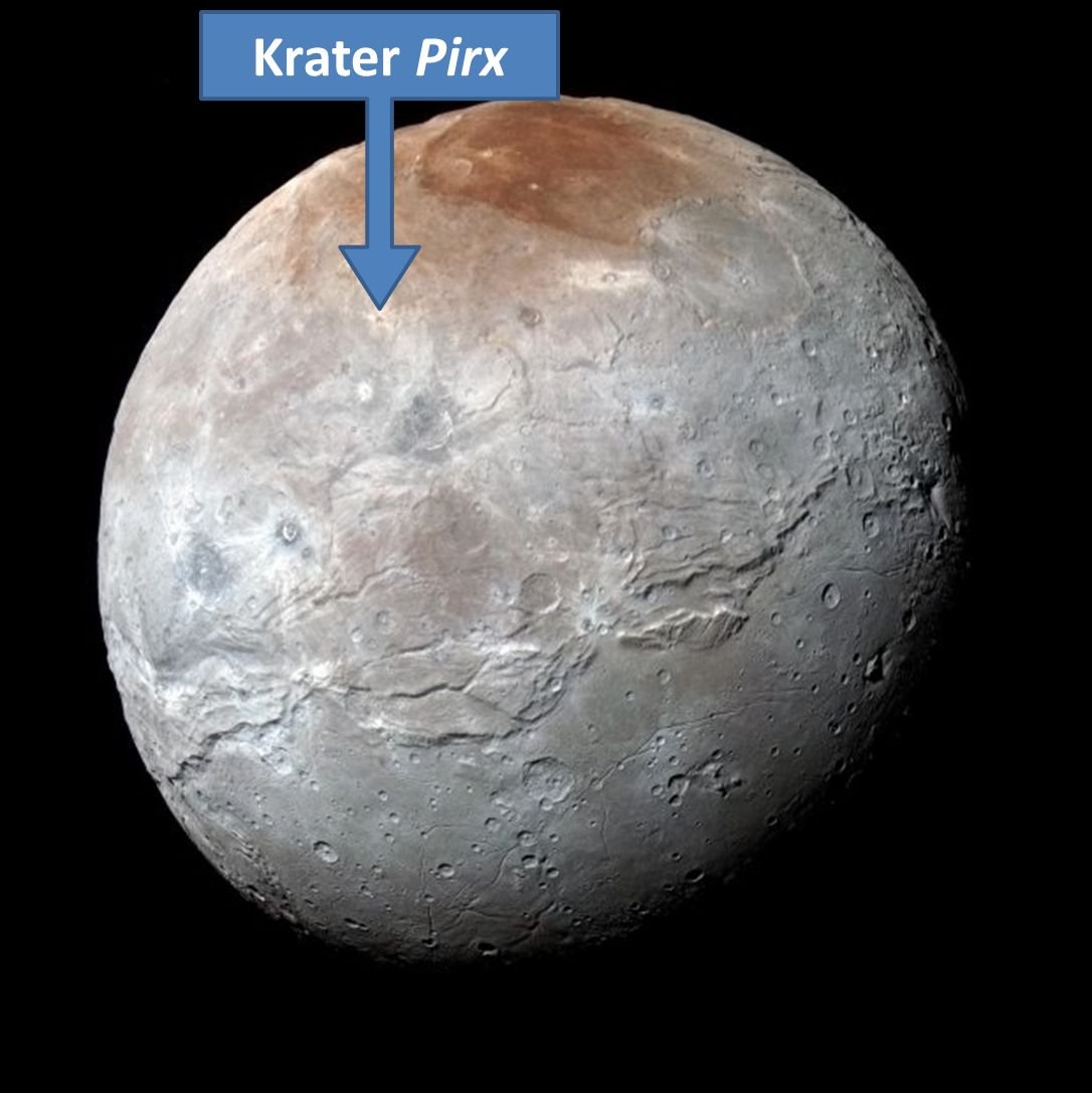 Charon, księżyc Plutona.