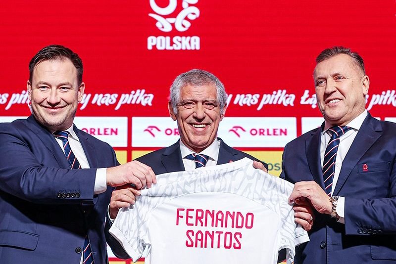 Ciężka praca, uśmiech na twarzy i wysokie cele. Fernando Santos: od dziś jestem Polakiem