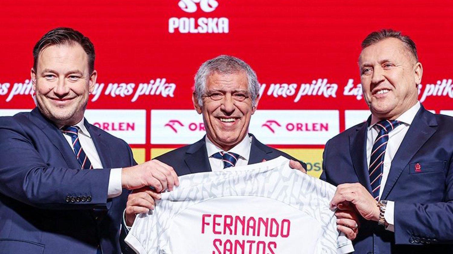 Ciężka praca, uśmiech na twarzy i wysokie cele. Fernando Santos: od dziś jestem Polakiem