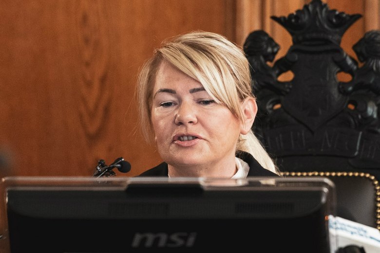 Sędzia Lidia Jedynak musiała odczytywać wyrok miesiącami.