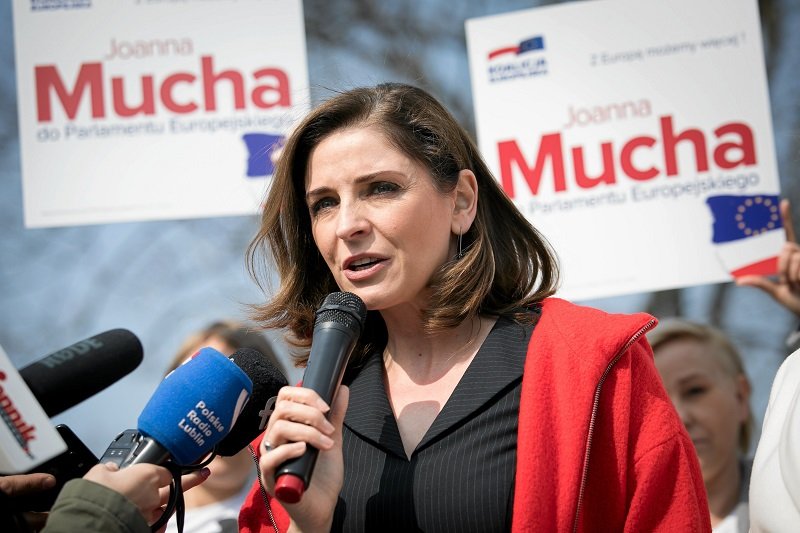 Joanna Mucha przyznała, że będzie czas rozliczania Grzegorza Schetyny po wyborach.