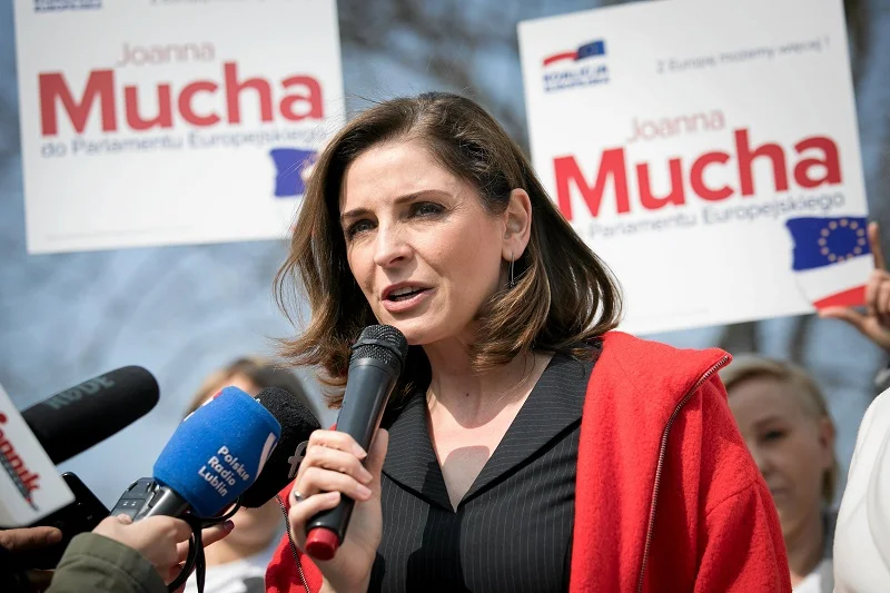 Joanna Mucha przyznała, że będzie czas rozliczania Grzegorza Schetyny po wyborach.