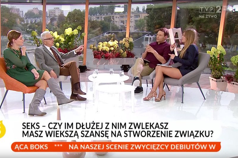 Ten strój Marceliny Zawadzkiej wywołał poruszenie.