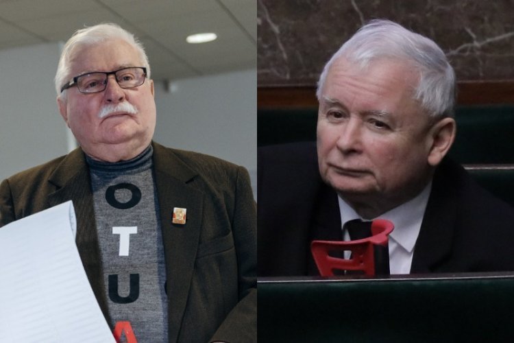 Lech Wałęsa złożył życzenia Jarosławowi Kaczyńskiemu.