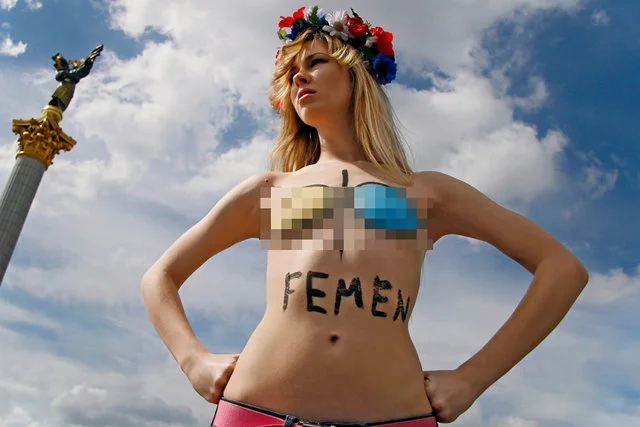 Dla części aktywistek protesty FEMEN-u to po prostu sposób na zarabianie pieniędzy?