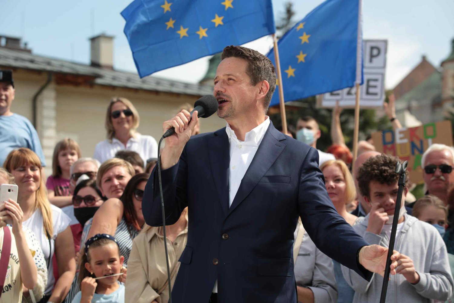 Dziennikarz Jacek Nizinkiewicz uważa, że Rafał Trzaskowski swoim hasłem wyborczym nawiązał do Lecha Kaczyńskiego.