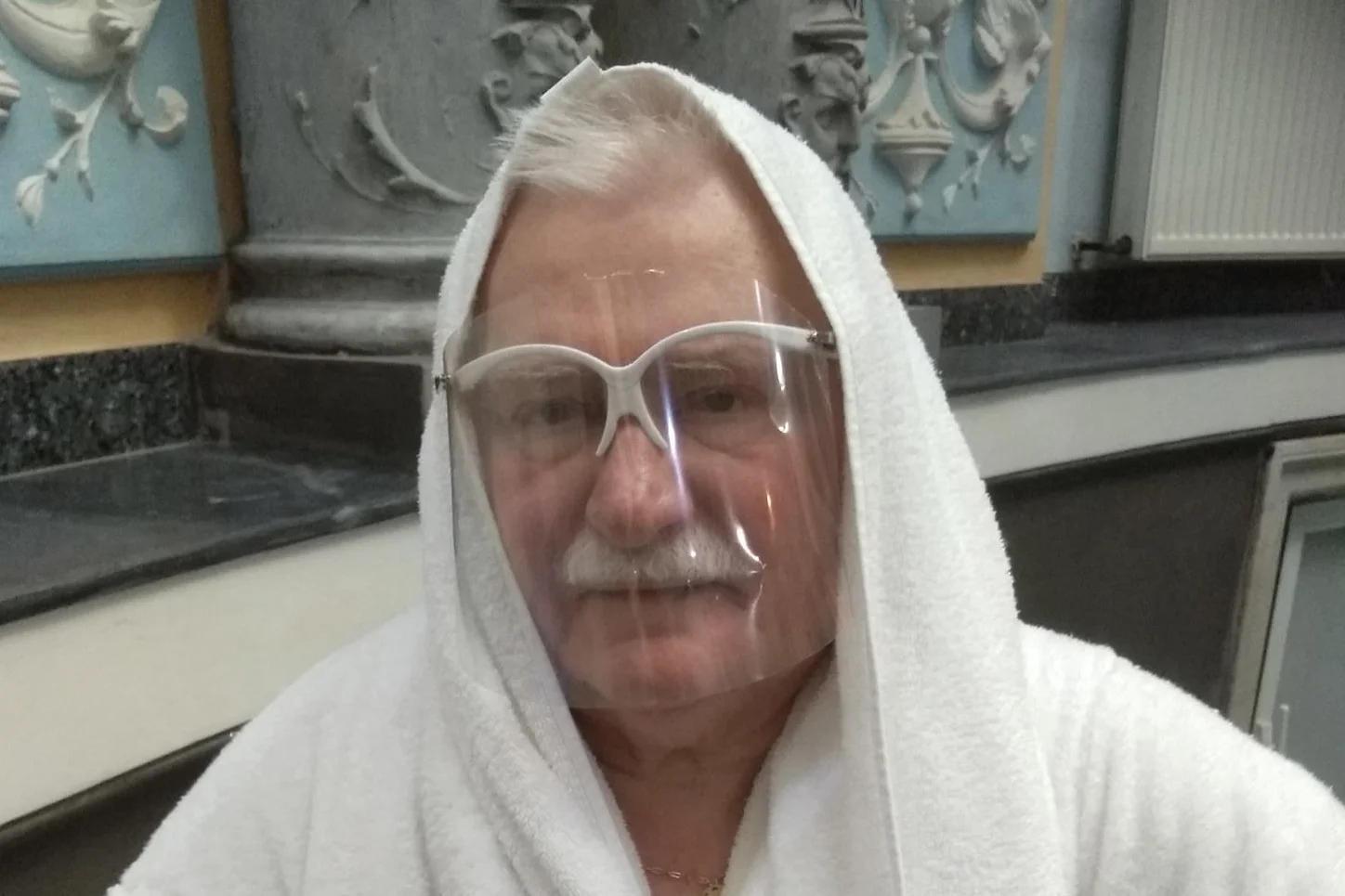 Były prezydent Lech Wałęsa "wypoczywa" w sanatorium