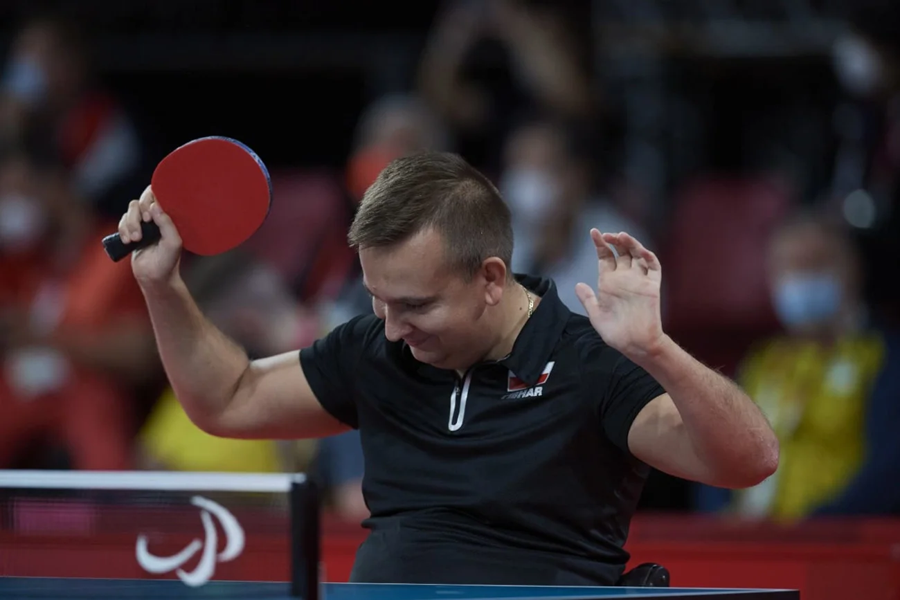 Rafał Czuper zagra w poniedziałek finał turnieju paratenisa stołowego (klasa 2) w Tokio.