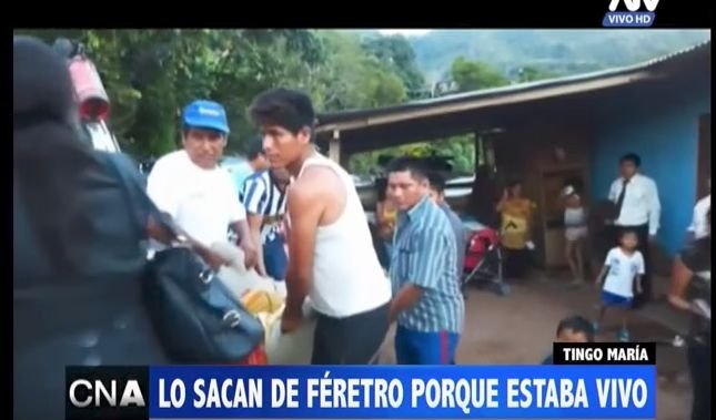 Ciało mężczyzny poruszyło się podczas pogrzebu