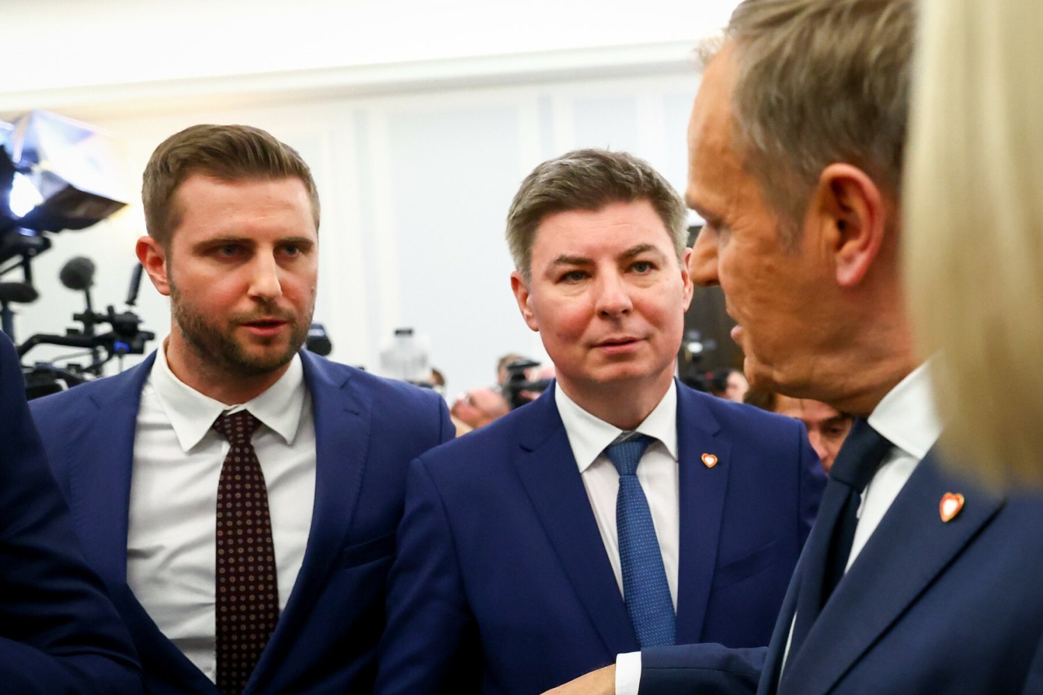 Tusk kontra TVP. Lider PO kazał Kłeczkowi wyjąć ręce z kieszeni.