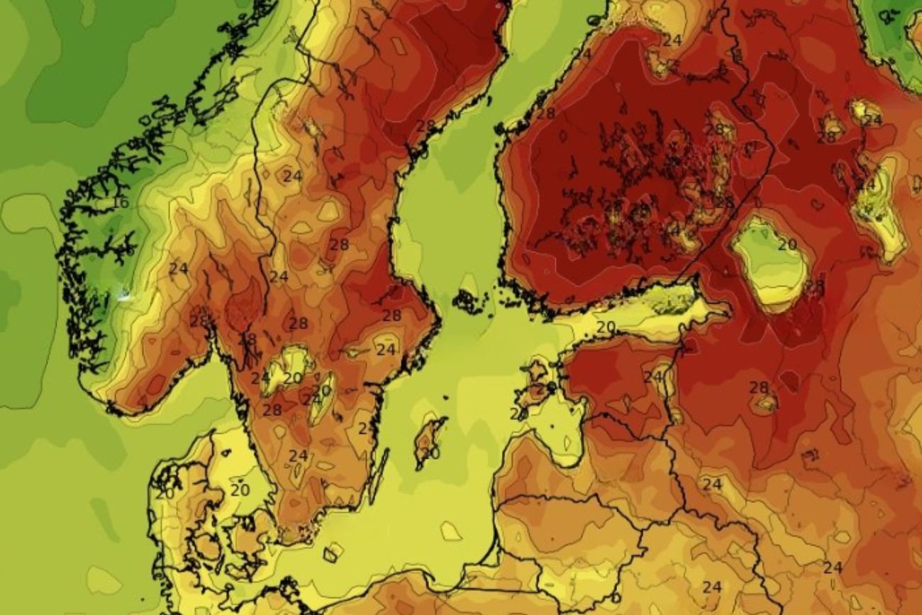 Upałów w tej części Europy nikt się nie spodziewał. Turyści nie wiedzą, co robić